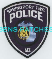 MICHIGAN,SPRINGPORT TOWNSHIP POLICE 1